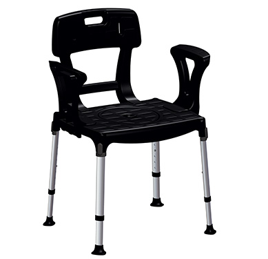 Comoda WC con braccioli e schienale KING